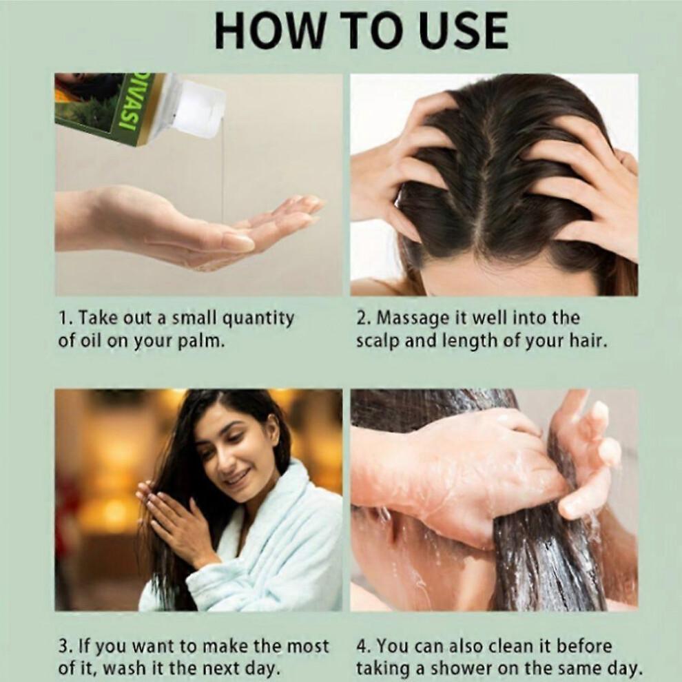 Adivasi Herbal Hair Oil Premium-Quality Hair Oil for Hair Regrowth 100ml