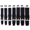 Silicone Rubber Watch Strap Band Deployment Buckle Waterproof 16mm - 28mm
