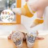 0-5-Years-Old Baby Toddler Socks Large Area Dispensing Anti-slip Floor Socks Breathable Cotton Low-top Boat Socks