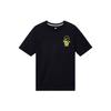Sportswear Smiley Print Short Sleeve T-Shirt Men Tops Black CW4818-010
