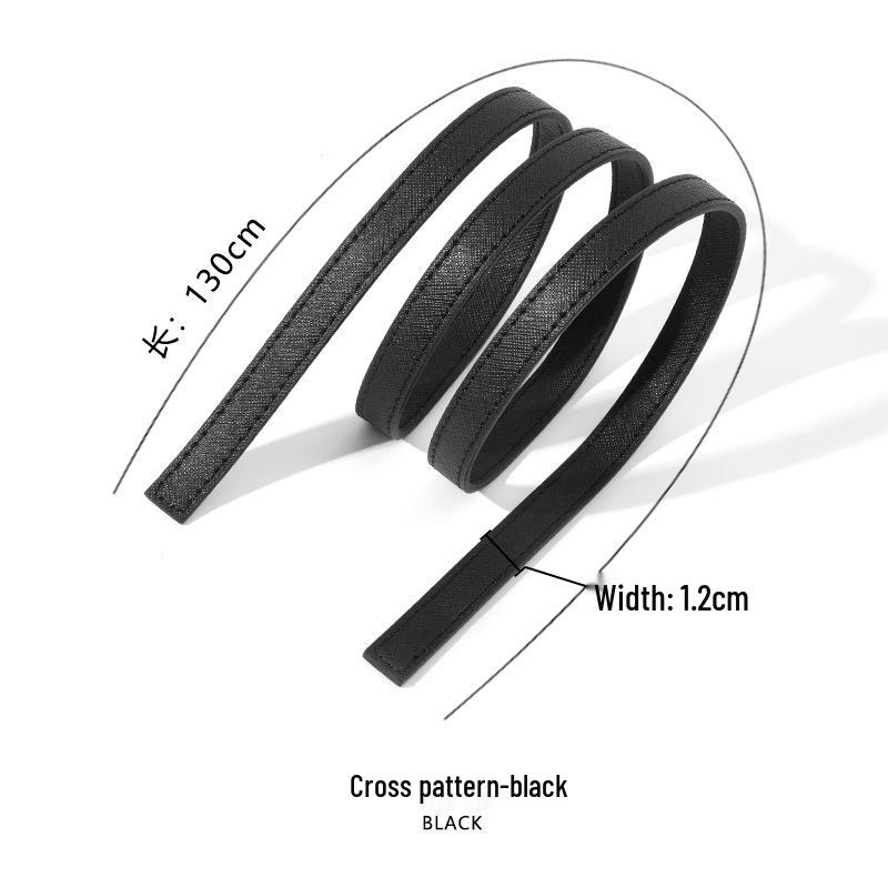 Полоски из коровьей кожи: D-63 Оригинальные DIY Аксессуары для багажа - Варианты плоского, крестообразного, личи плетения