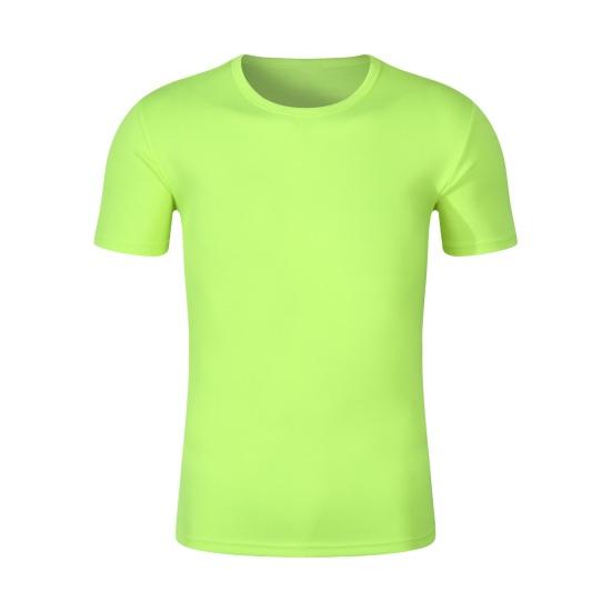 Унисекс Рекламная футболка с коротким рукавом О-образным вырезом Поглощение пота Быстросохнущая Мягкая дышащая Эластичная с принтом «сделай сам» Спортивные встречи Волонтерская деятельность Топ