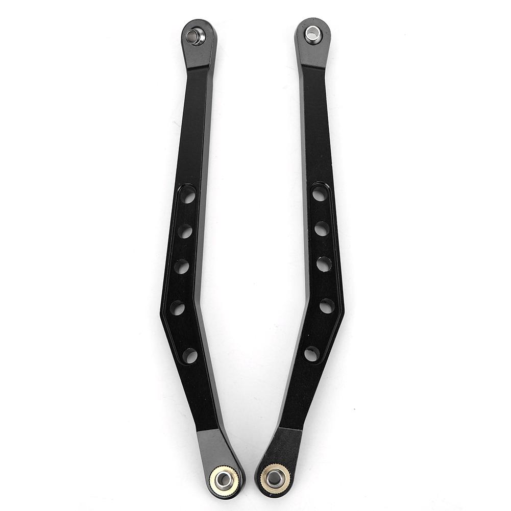 Aluminium Alloy Upper Suspension Links Remote Control Car Accessory for 1 10 Axial 90018 RC CrawlerBlack