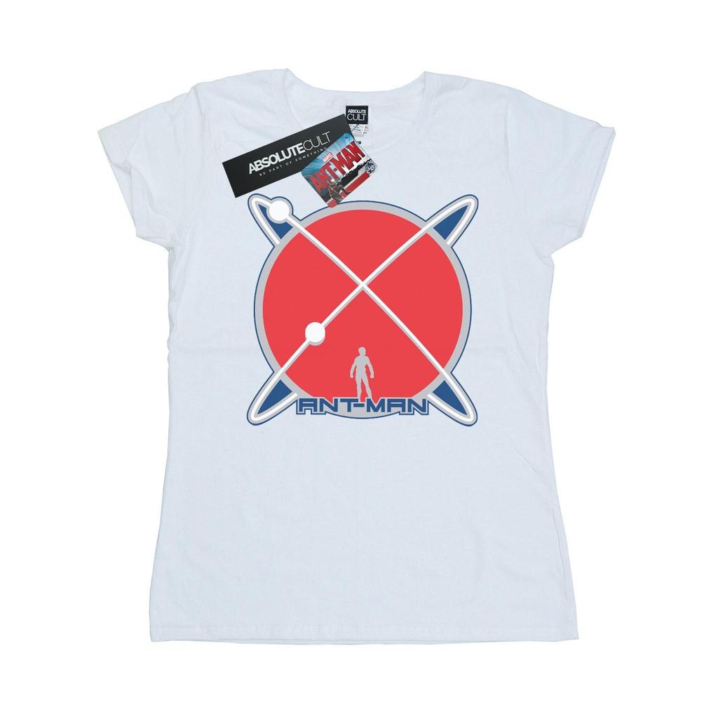 Marvel Womens/Ladies Ant-Man Planet Logo Cotton T-Shirt