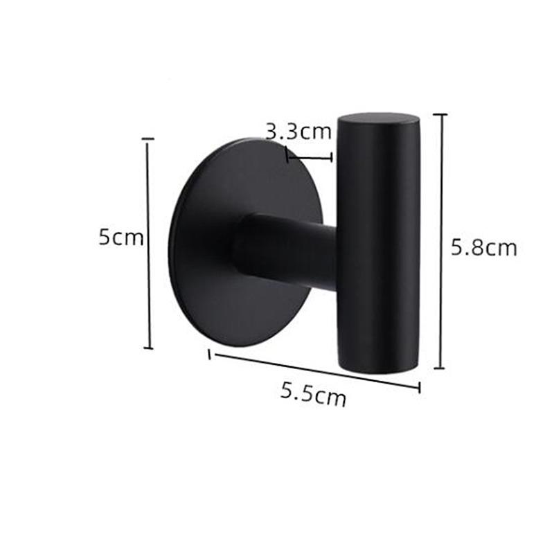 Фурнитура из нержавеющей стали Вешалка для полотенец в ванную Крючок Настенный Крючок для одежды, халата для кухни, гаража