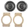 CGP 16cm 6-inch 2-way Coaxial Rear Coaxial Speaker with Two Rear Inner Baffles for Jimny and Jimny Sierra (CGP-ZD601-S4991R)
