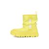 Удобные молодежные зимние ботинки до середины голени на толстой подошве, детские ботинки грушевидно-желтого цвета 1143697-PRF