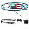 OPEN Letters Shaped Hanging LED Neon Signs Light LED Decorative Lamp for Home Store