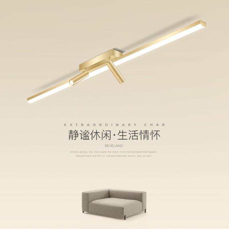 Современные светодиодные потолочные светильники для коридора с направленными светильниками, простые, для прихожей, коридора, спальни, светильник, элемент декора дома, освещение для помещений