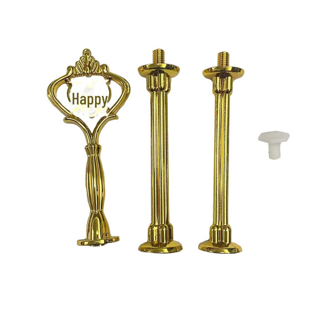 Трёхслойная тарелка для фруктов Nordic Light Luxury: Идеально подходит для гостиной, свадьбы, Рождества и десертов.