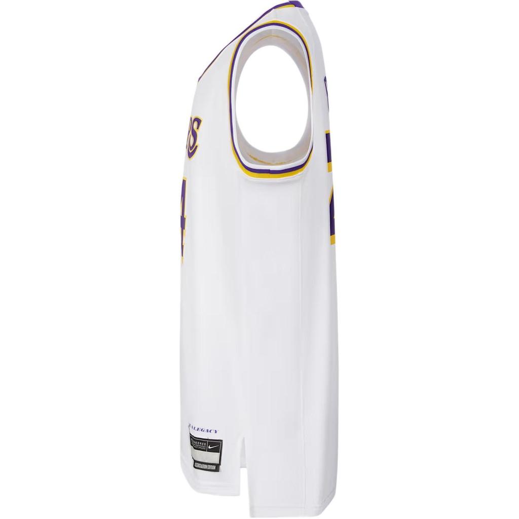 (GS) Nike NBA Swingman Los Angeles Lakers Association Edition Jersey 'White' Kids' IV5730-100