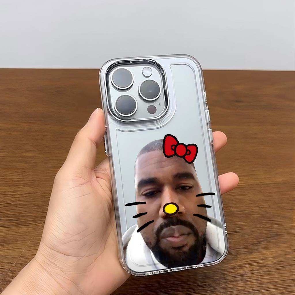 Funny cartoon Kanye West YE Phone Case For Google Pixel 10 9 8 7 8A 9A XL Pro 4G 5G Transparent Soft Silicone TPU Back Cover