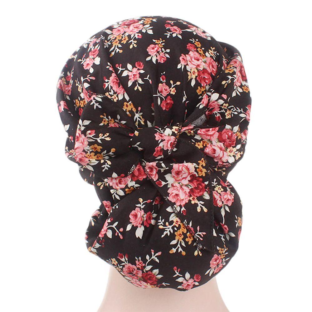 Fashion Pre-Tied Elastic Headwear Muslim Turban Chemo Pirate Cap Hair Loss Hat Cancer Head Scarf