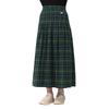 Champion Cotton Check Skirt with 100% One-Point Logo, CW-A209-37G-M
