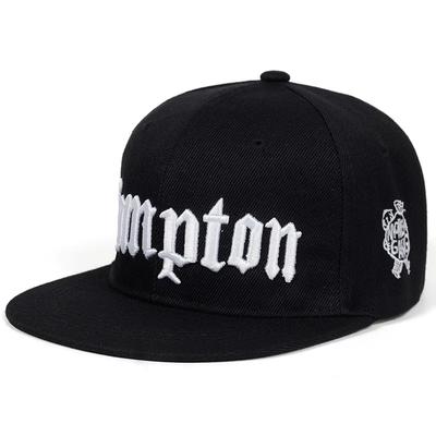 Бейсболка с вышивкой COMPTON, кепка в стиле хип-хоп Snapback, плоская модная спортивная кепка для унисекс, регулируемые кепки для папы