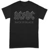 AC/DC Unisex Adult Back In Black T-Shirt