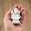 3D Printed Goddess with Cats Figurine, Nordic Mythology Frigga & Double Cats Statue, Artistic Desktop Sculpture Decoration for Home Office