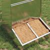 Pig Feeder Silver 55 x 51 x 91.5 cm Galvanized Steel