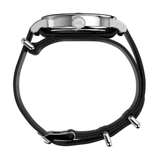 TIMEX Унисекс Наручные часы Weekender TW2W86100 Кварцевые 5 АТМ Водонепроницаемые Акрил Черный Циферблат Латунь