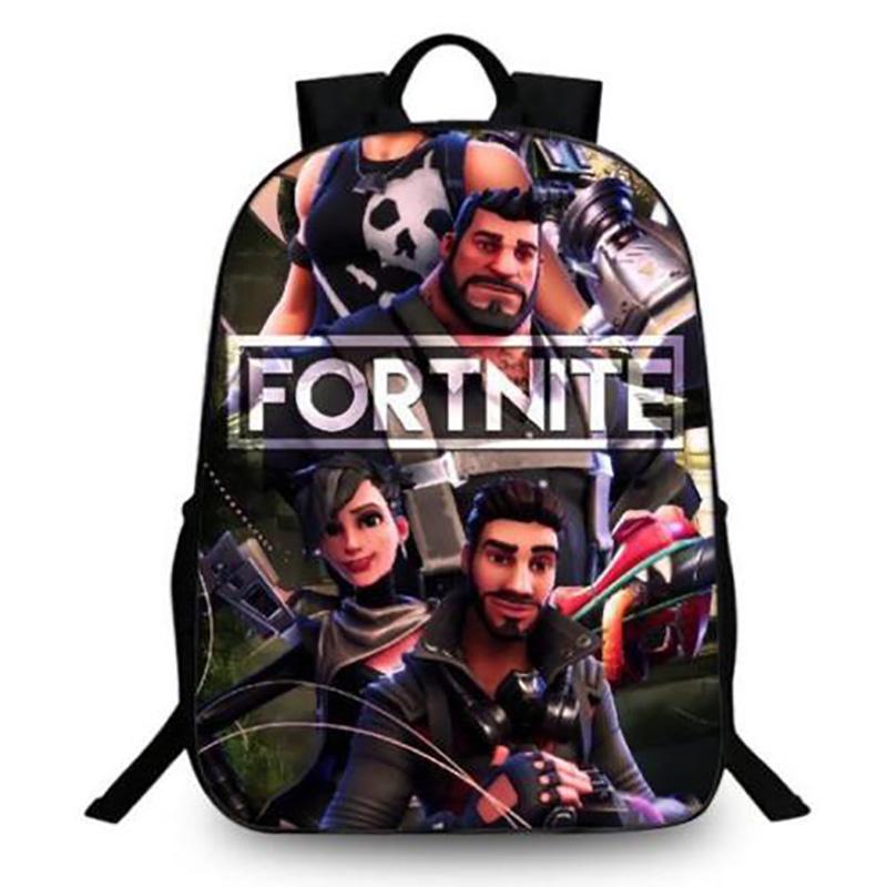 3D Рюкзак с принтом игры Fortnite Книжный рюкзак Школьный для ноутбука Дорожная сумка Девочка Мальчик