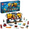 LEGO® City 60265 La Base d'Exploration Océanique, Jouet Sous Marin, Maquette, Figurine Animaux Marins, Jouet Grue Et Drone