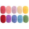 YINKE Cotton 40g Ball for and Accessories Yarn, (Approx. 130m), 10-Color Set, Crocheting, Knitting, (Color 5)