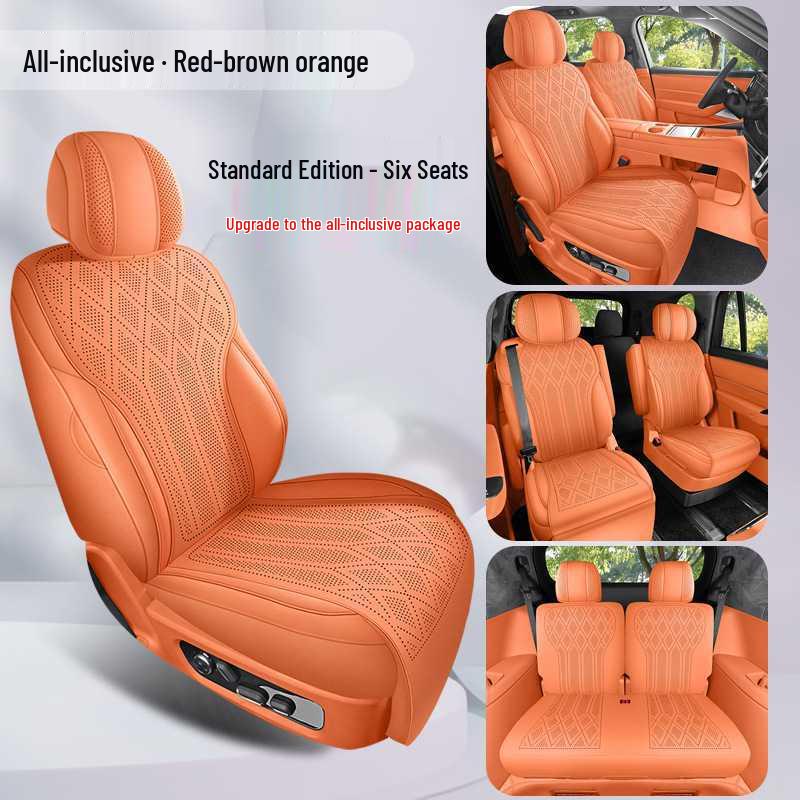 Wenjie M9 Suede Perforated All-Season Seat Cushions