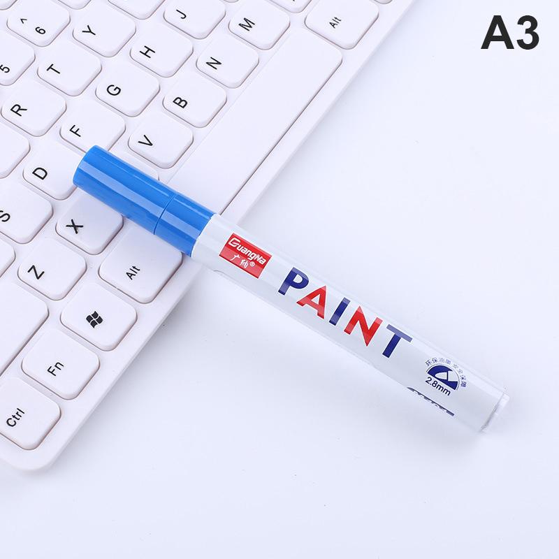 12 цветов, краска-маркер, устойчивая к выцветанию автомобильных шин, протектор шин, компакт-диск, металл, постоянный