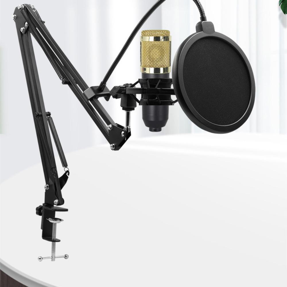 BM800 Audio Mixer Computer Sound Card Live Podcast Equipment Bundle Streaming Audio Smartphone