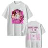 Unisex Fashion TShirt Singer Rosalia Lux Album Tour Print Tee Summer Loose Aesthetic Pure Cotton Short Sleeve Tshirt