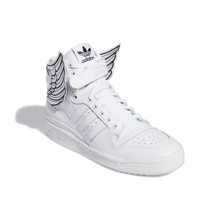Jeremy Scott x adidas Wings 4.0 Cloud White Унисекс Кроссовки Core-Black GX9445