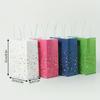 Colorful Polka Dot Party Gift Bags 12pcs - 4 Colors Handheld Paper Bags, 8.3x5.9x3.1 Inches for Christmas, Birthday, Wedding & New Year