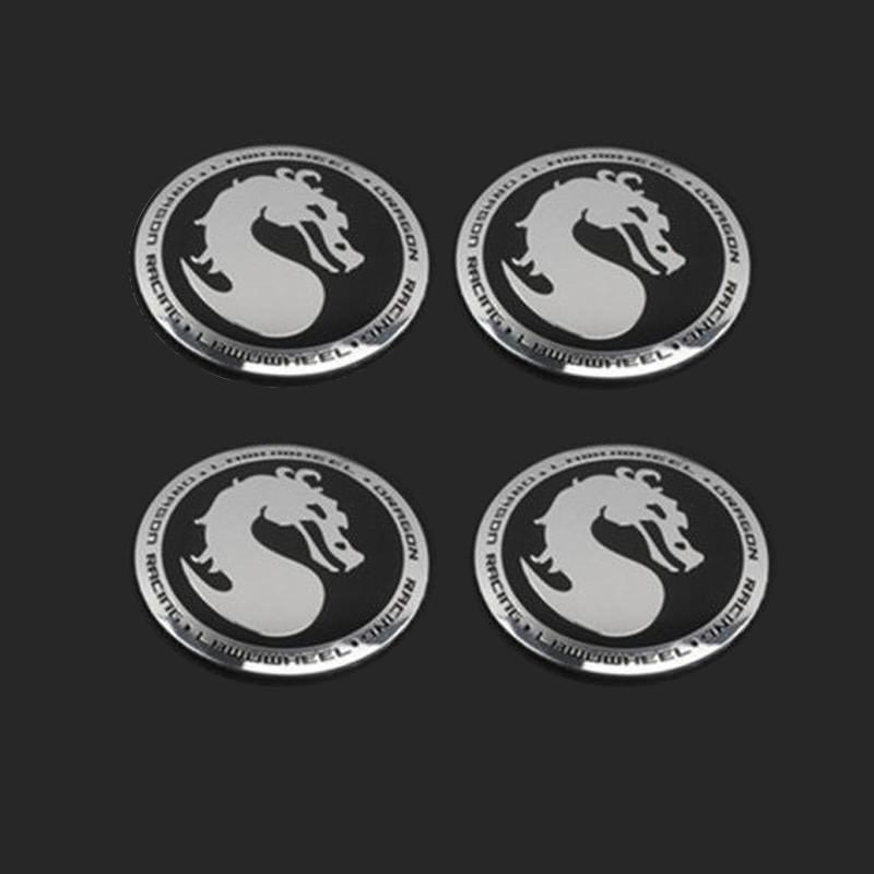 4 шт., 56 мм, тотем дракона, наклейка на центральную крышку ступицы колеса автомобиля, наклейка на обод, наклейка на колпаки ступицы колеса автомобиля, наклейки на центральную крышку шины, декоративные наклейки на обод