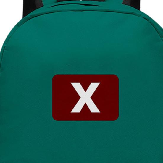 Рюкзак для косплея с персонажами из сериала, школьный рюкзак с большой основной сумкой и внутренним разделом, непромокаемый рюкзак с принтом номера для городских поездок