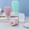 Аксессуары Силиконовая Портативная Пустая Бутылка Многоразовые Бутылки Контейнер с Дозатором Упаковка для Лосьона