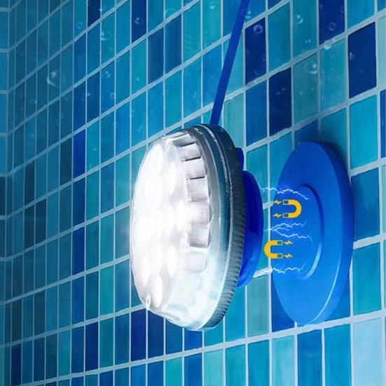 Подводный солнечный светильник для бассейна с дистанционным управлением IP68 водонепроницаемый светильник для бассейна RGB меняющий цвет светильник для надземного бассейна пруд