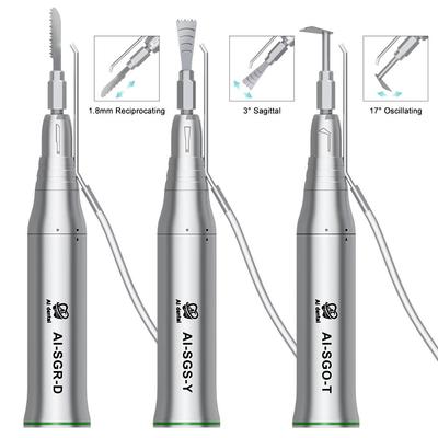 Стоматологическая низкоскоростная сабельная пила, наконечник AI-SGR-D/SGO-T/SGS-Y, режущие инструменты для кости для лечения имплантатов с внешней системой водоснабжения