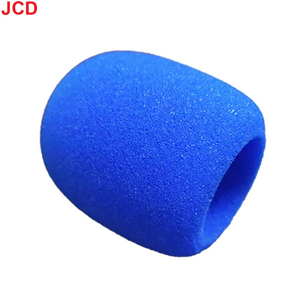 JCD 10pcs Mix Colors Sponge Microphone Set Replacement Foam DJ Stage Windshield Wind Shield Cover Thick Washable