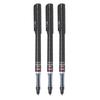 Flair Inky Series Fountain Pen Blue Ink Pack Of 3 Smooth Writing Refillable Pens For Office School Home Use