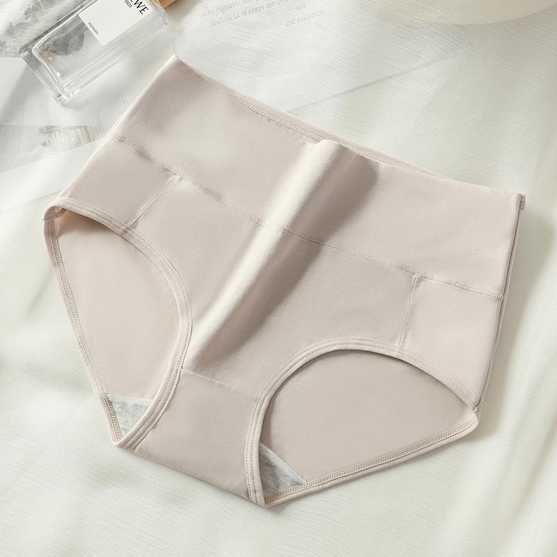 Women's Panties High Waist Seamless Sexy Underwear Natural Cotton Briefs