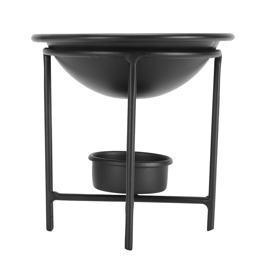 Аромалампа железная 100 мл многофункциональная с быстрой теплопроводностью для плавления воска 4 ножки