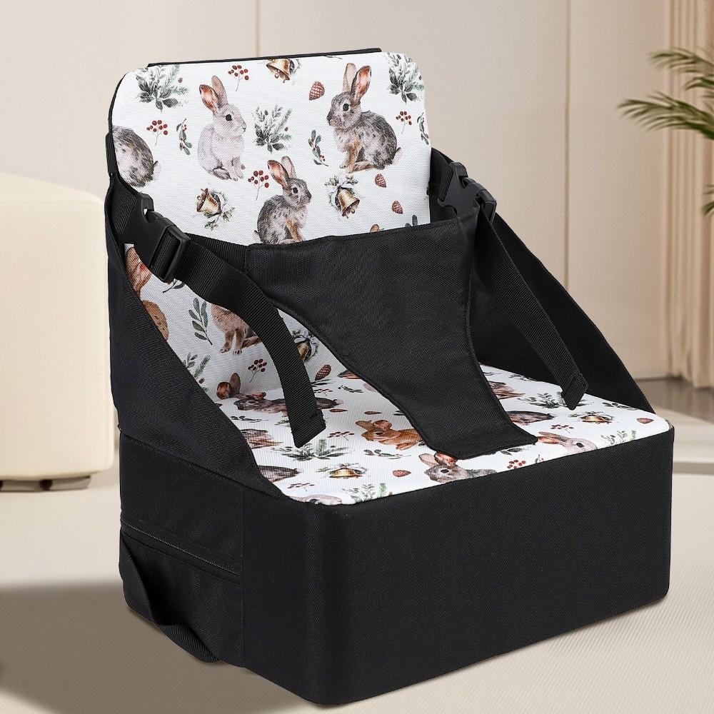 Easy Clean Toddler Dining Chair Cushion Foldable Anti-Slip Booster Seat Pad Travel Use