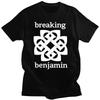 Футболка Breaking Benjamin с графическим принтом, хип-хоп, винтажная, из хлопка, футболка с коротким рукавом, готическая футболка, унисекс, высококачественные футболки