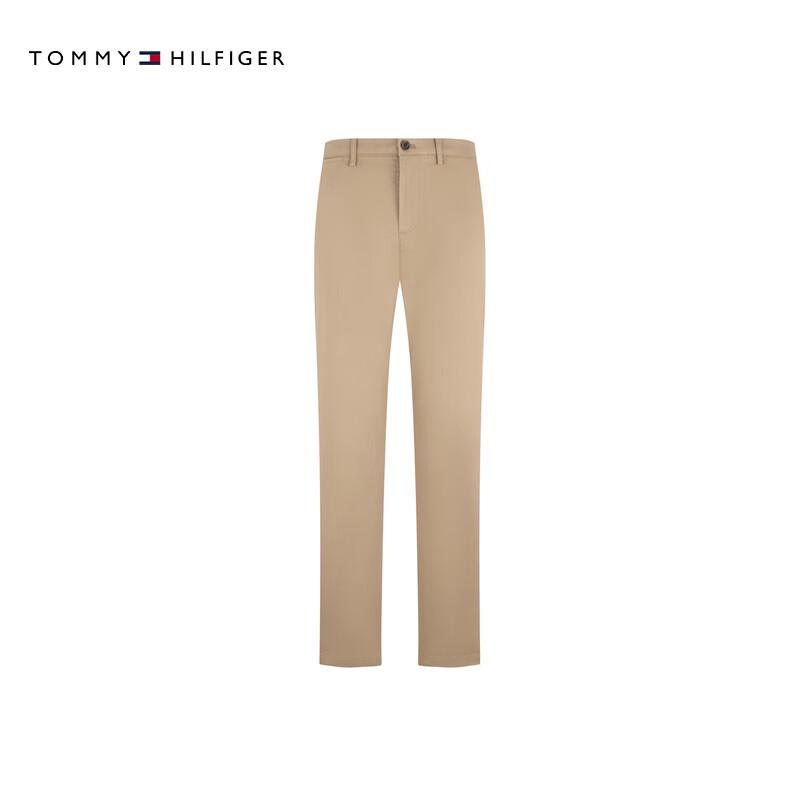 Tommy Hilfiger Мужские классические прямые эластичные брюки