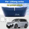 Автомобильный зонт-шторка для Leading Ideal LiXiang L6 L7 L8 L9 ONE Защита лобового стекла от УФ-лучей Аксессуары для защиты автомобиля от солнца