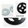 LINGQI T8F 32MM 74T 64T 58T 44T 38T 35T Rear Sprocket Motorcycle Gear Shaft Mini Moto ATV Quad Dirt Pit Pocket Bike Motocross