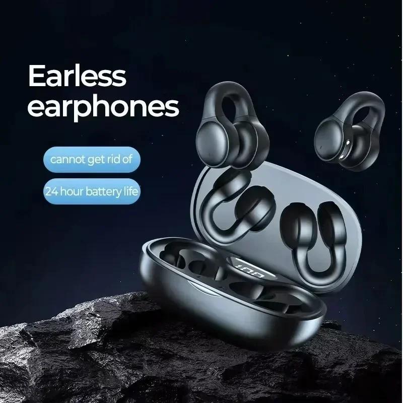 Xiaomi TWS Wireless Bone Conduction Headphones Bluetooth Earphones Waterproof Sports Earbuds Earring Ear Hook With Mic Headset