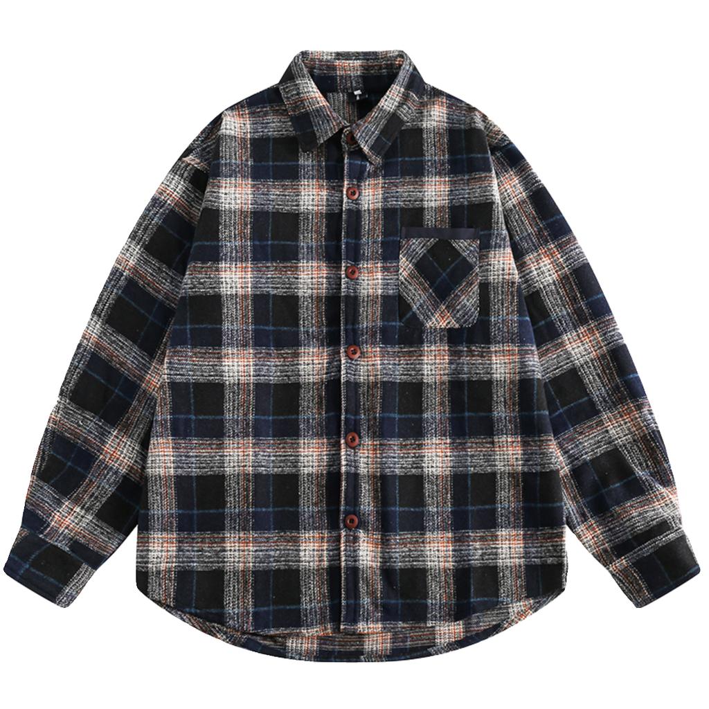 Рубашка с длинным рукавом с буквенным принтом 2024 года в японском стиле в стиле Гонконга, свободная рубашка для мальчиков, летнее модное универсальное повседневное пальто