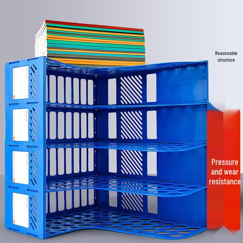 BAOKE B2174 Four-Section Desk File Organizer