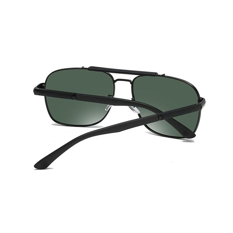 Мужские поляризационные солнцезащитные очки в металлическом каркасе, антибликовые солнцезащитные очки для водителя, уличные очки для вождения UV400
